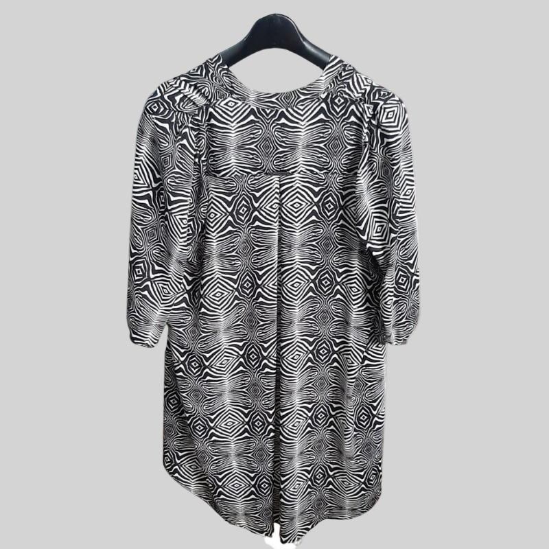 Zebra Print Blouse