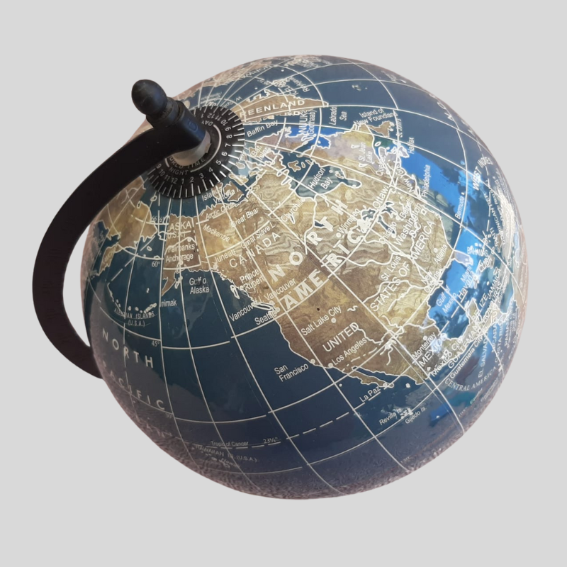 World Globe - Marble Stand 30cm