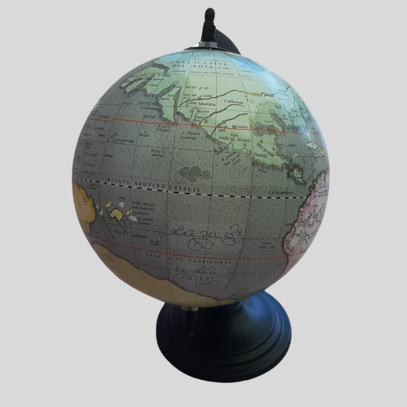 World Globe - Black Stand 30cm
