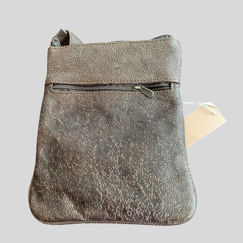 Leather Bag - Dark Brown