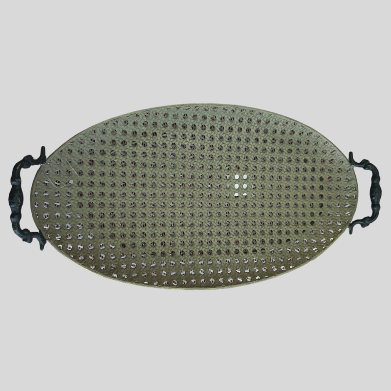 Oval Green Tray