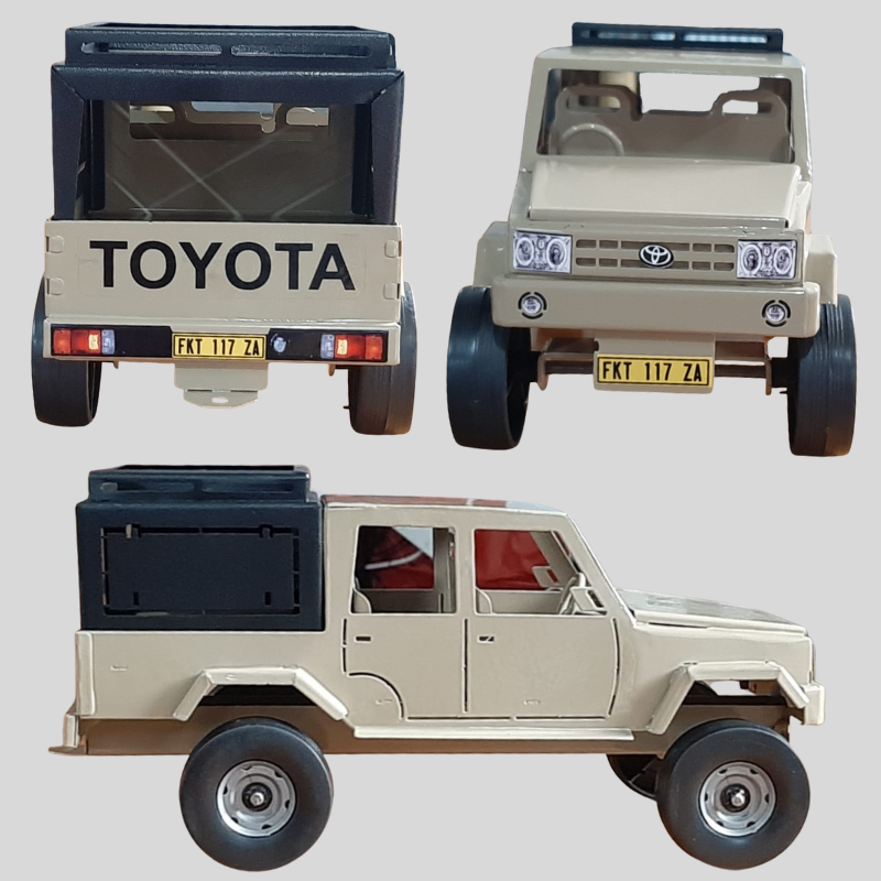 Toyota Land Cruiser Double Cab With Canopy