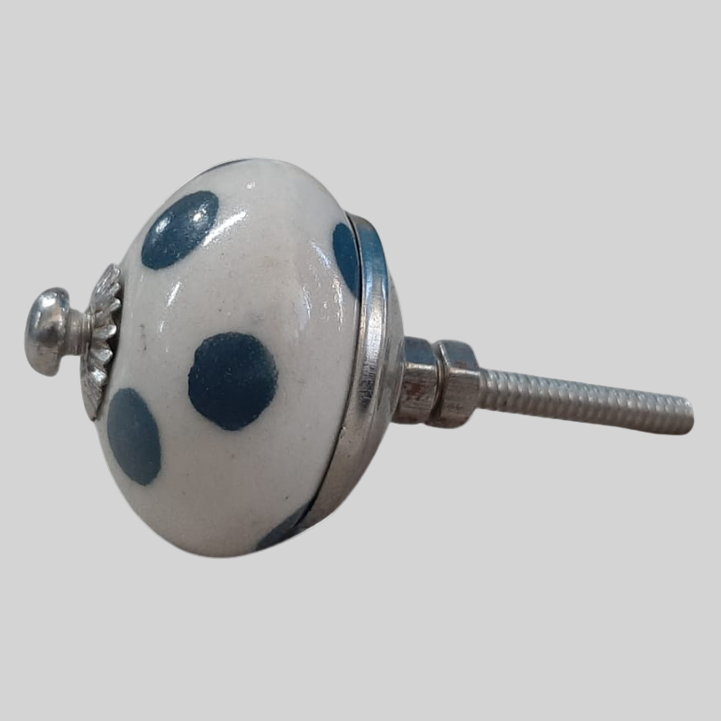 Knobs Dotted Light Blue