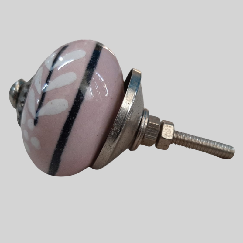 Knob - Pink and Nave