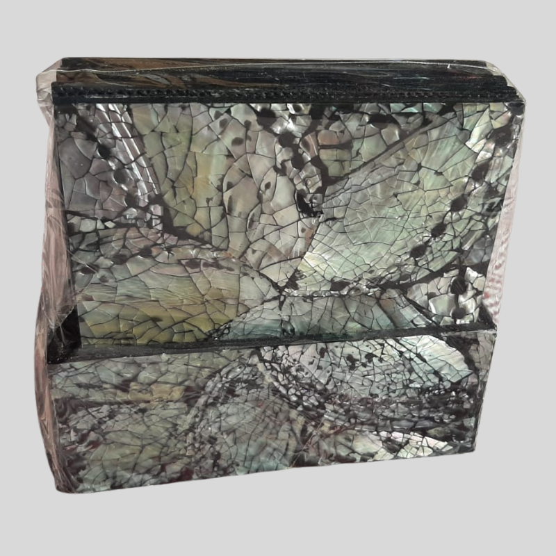 Coasters - Dark Square Shell