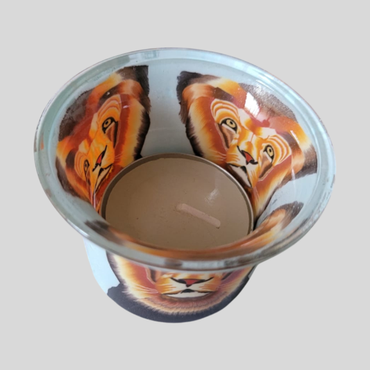 Tea-Light Holders - Lion