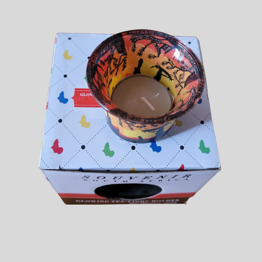 Tea-Light Holders - African Sunset