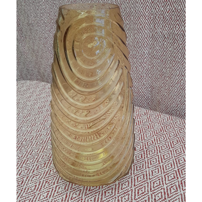 Vase Gold With Texture 32cm