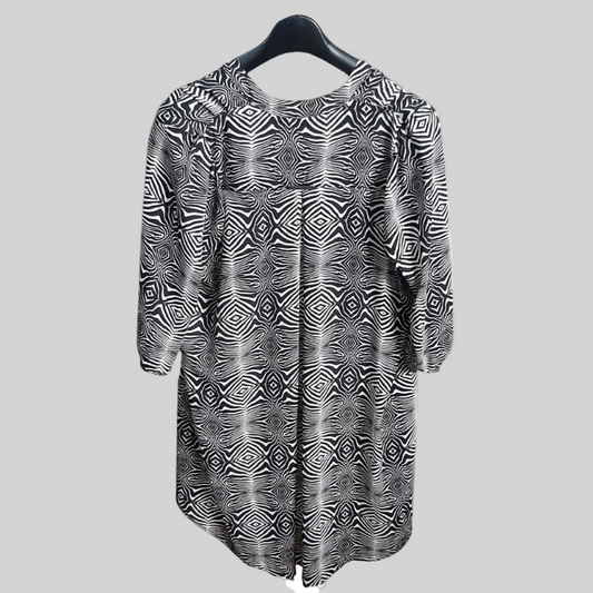 Zebra Print Blouse
