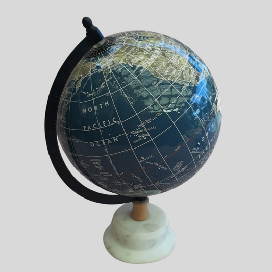 World Globe - Marble Stand 30cm