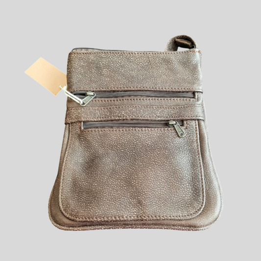 Leather Bag - Dark Brown