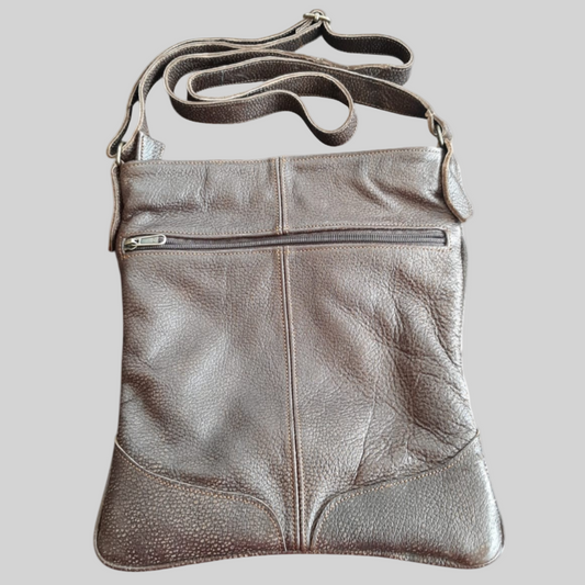 Leather Bag - Dark Brown