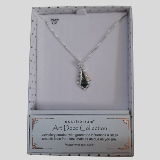 Jewellery - Art Deco Collection Green Stone