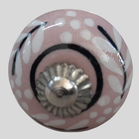 Knob - Pink and Nave