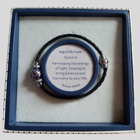 Swirl Leather Bracelet