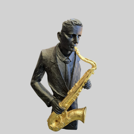 Musician with Saxophone