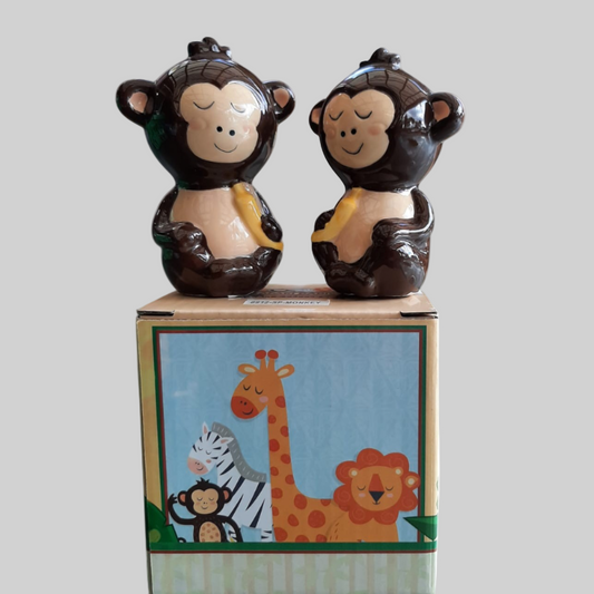 Monkey Salt&Pepper Shakers