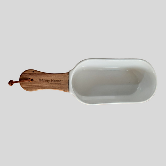 Kitchen Scoop - Oval White
