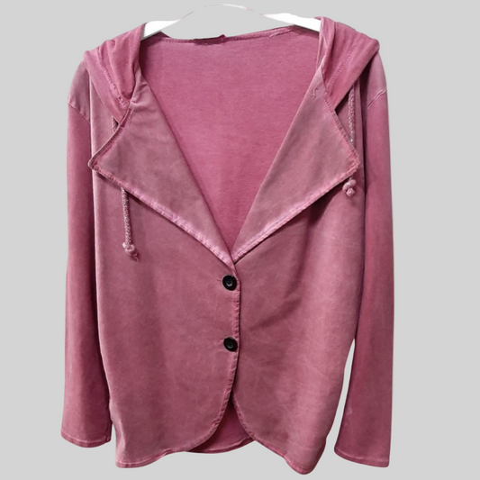 Hoody Button Jacket
