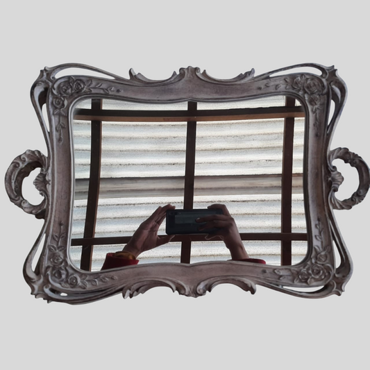 Vintage Mirrored Tray